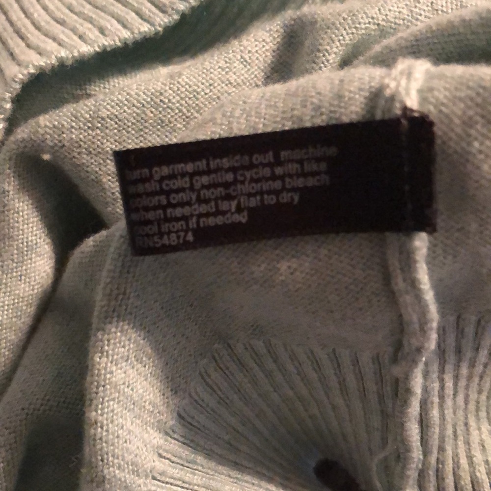 The Limited mint green studded sweater - Picture 5 of 8